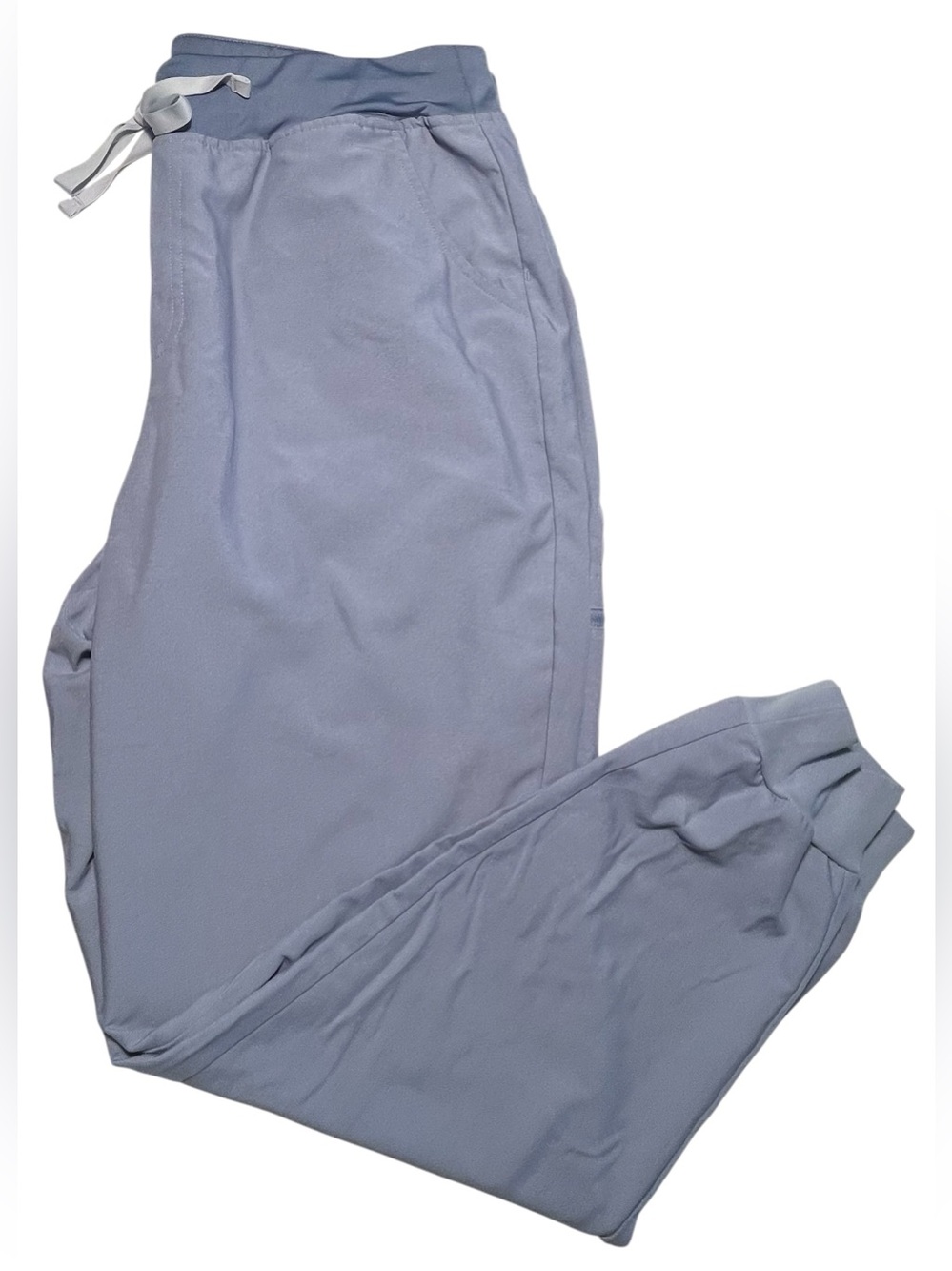 💙🩶FIGS Set of both Catarina XL top & Zamora jogger XL pants Vapor Blue EUC - Picture 10 of 15